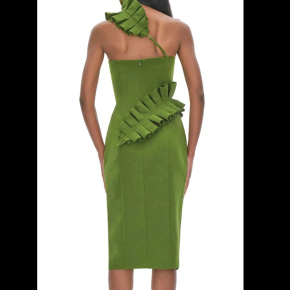 Green Bandage Dress - Picture 4 of 6